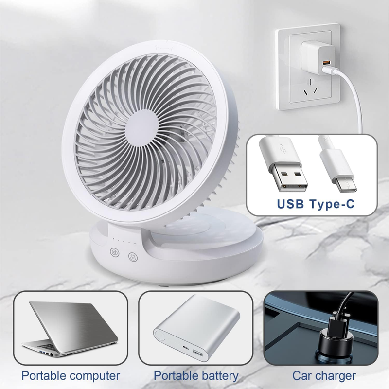 ¡ÚLTIMAS UNIDADES A ESTE PRECIO! VENTILADOR DE PARED PORTÁTIL Y PLEGABLE