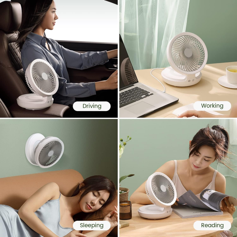 ¡ÚLTIMAS UNIDADES A ESTE PRECIO! VENTILADOR DE PARED PORTÁTIL Y PLEGABLE