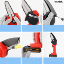 ÚLTIMAS UNIDADES A ESTE PRECIO!!  MOTOSIERRA ELÉCTRICA DE MANO CON 2 BATERÍAS DE 48 V + ESTUCHE GRATIS