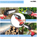 ÚLTIMAS UNIDADES A ESTE PRECIO!!  MOTOSIERRA ELÉCTRICA DE MANO CON 2 BATERÍAS DE 48 V + ESTUCHE GRATIS