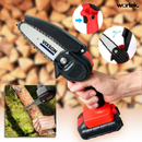 ÚLTIMAS UNIDADES A ESTE PRECIO!!  MOTOSIERRA ELÉCTRICA DE MANO CON 2 BATERÍAS DE 48 V + ESTUCHE GRATIS