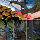 ÚLTIMAS UNIDADES A ESTE PRECIO!!  MOTOSIERRA ELÉCTRICA DE MANO CON 2 BATERÍAS DE 48 V + ESTUCHE GRATIS