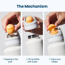 BOTELLA DE AGUA 32OZ-3 SABORES-CHOCOLATE,COLA,YOUGURT