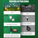 LUCIERNAGAS SOLARES 🎁( 2 PARES - 16 LUCES)🎁