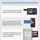 ⚡Upgrades⚡Mini Wireless CarPlay/Android Auto 2 in 1 Adapter