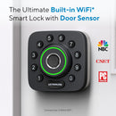 CERRADURA INTELIGENTE WIFI CON HUELLA 8 EN 1