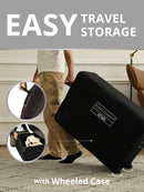 CAMA COLCHON AUTOINFLABLE PORTATIL CON MARCO Y RUEDAS