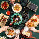 🔥🍖 PARRILLA DE BARBACOA AUTOMÁTICA GIRATORIA – SIN HUMO 🚫💨