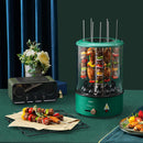 🔥🍖 PARRILLA DE BARBACOA AUTOMÁTICA GIRATORIA – SIN HUMO 🚫💨