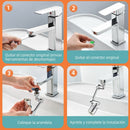 GRIFO UNIVERSAL 1080° 2x1 ACERO INOXIDABLE ✅ (COCINA Y BAÑO)