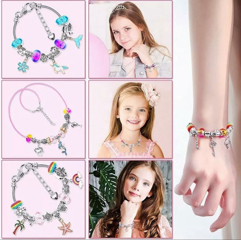 JUEGO KIT PULSERAS DE CRISTAL 112 PIEZAS (🎁EL MEJOR REGALO DE 2023🎁)