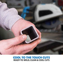 SIERRA CIRCULAR CON HOJA DE CORTE DE ACERO DULCE-